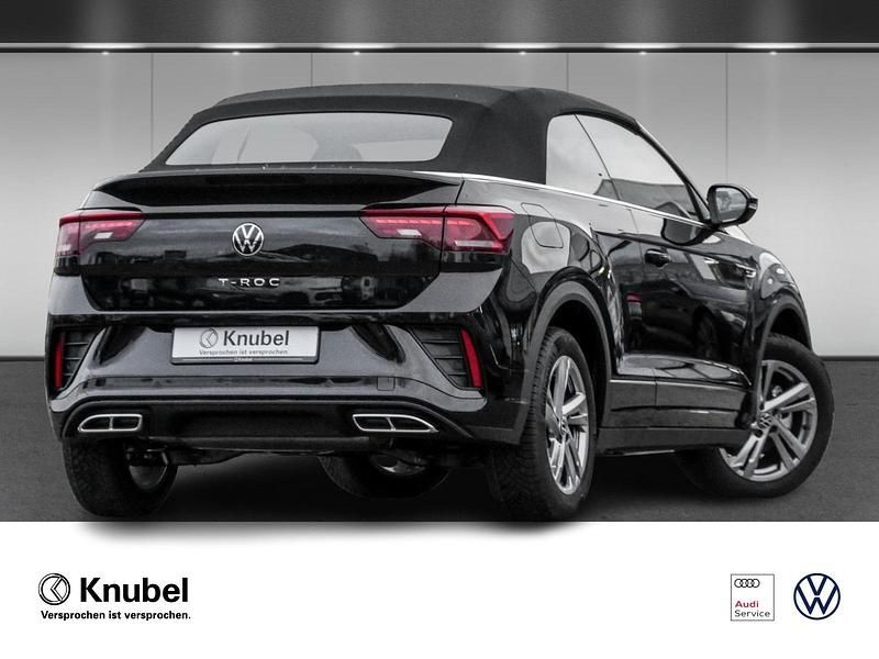 Neu VW T-Roc Cabriolet R-line 150 PS (110 kW) 2025 Deep black perleffekt Cabrio