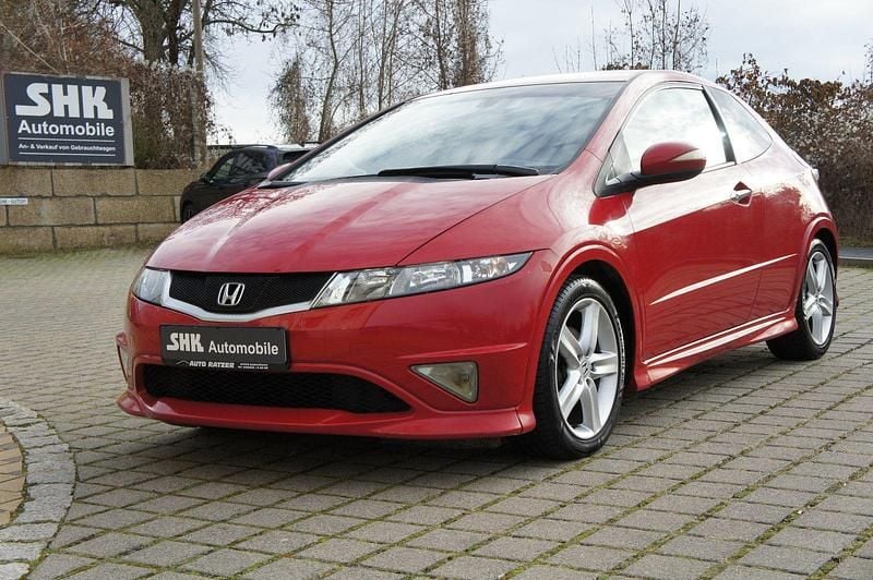 Rot Gebraucht 2008 Honda Civic Type S Limousine | 2.900 € (Superpreis) - Bild 1/4