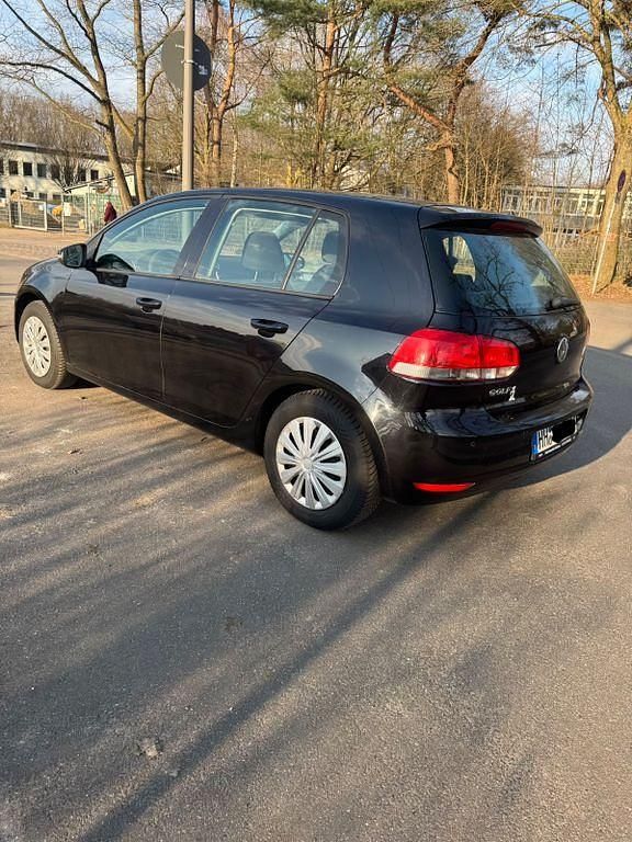 Gebraucht VW Golf VI Trendline 86 PS (63 kW) 2008 Schwarz Kleinwagen