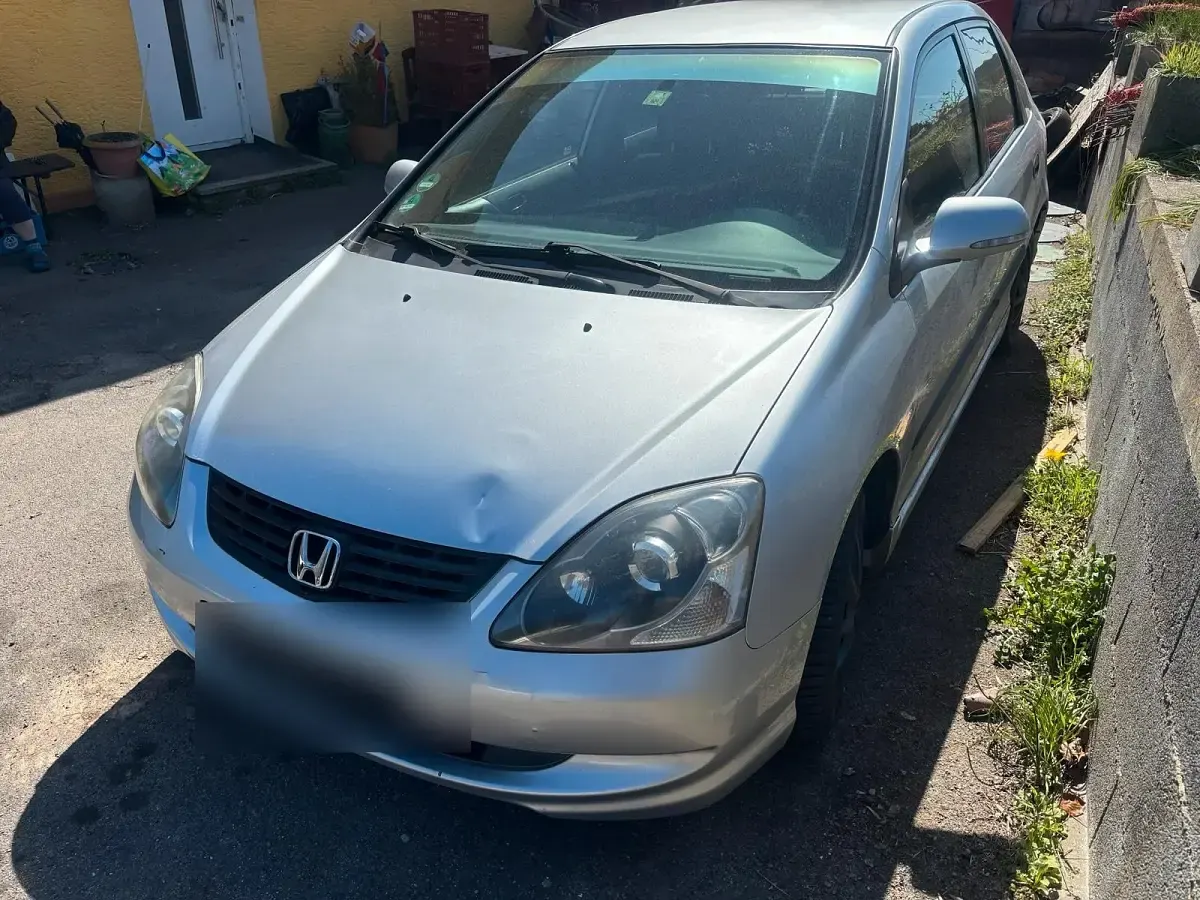 Gebraucht Honda Civic 90 PS (66 kW) 2004 Silber Kleinwagen