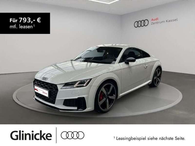 Gletscherweiß metallic Gebraucht 2023 Audi TTS Competition Coupé | 61.990 € - Bild 1/3