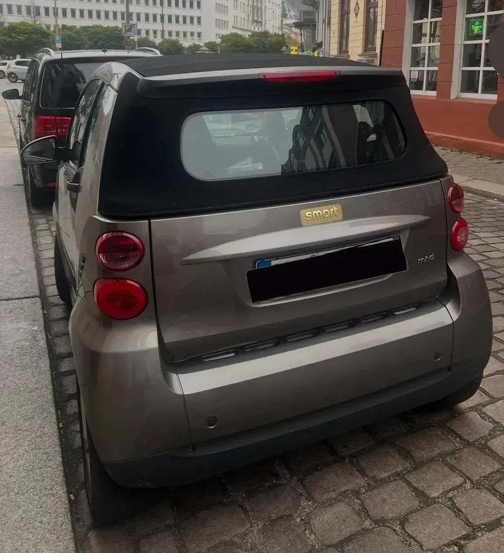 Usata Smart ForTwo Cabrio 75 CV (55 kW) 2009 Argento Cabrio