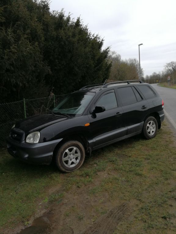 Schwarz Gebraucht 2005 Hyundai Santa Fe GLS SUV | 1.250 € (Guter Preis) - Bild 1/4