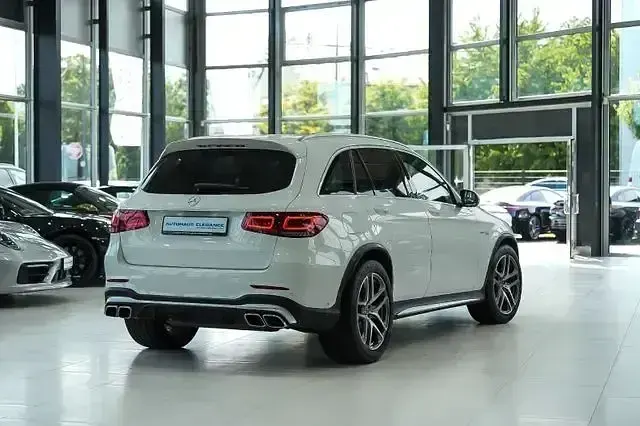 Gebraucht Mercedes GLC63 AMG AMG 510 PS (375 kW) 2019 Polarweiss SUV