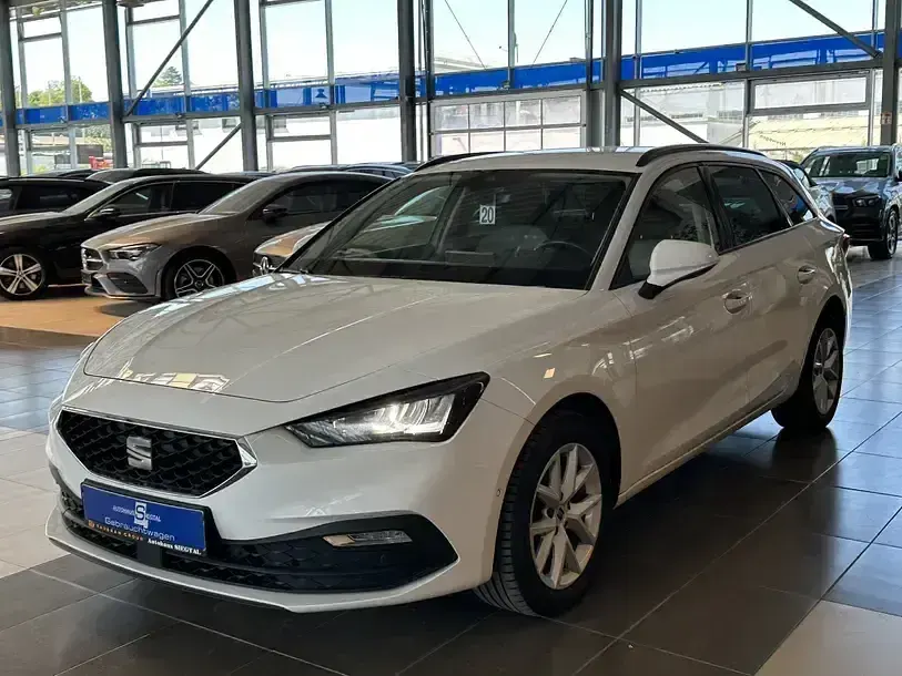 Usata Seat Leon Style 116 CV (85 kW) 2023 Bianco Station wagon