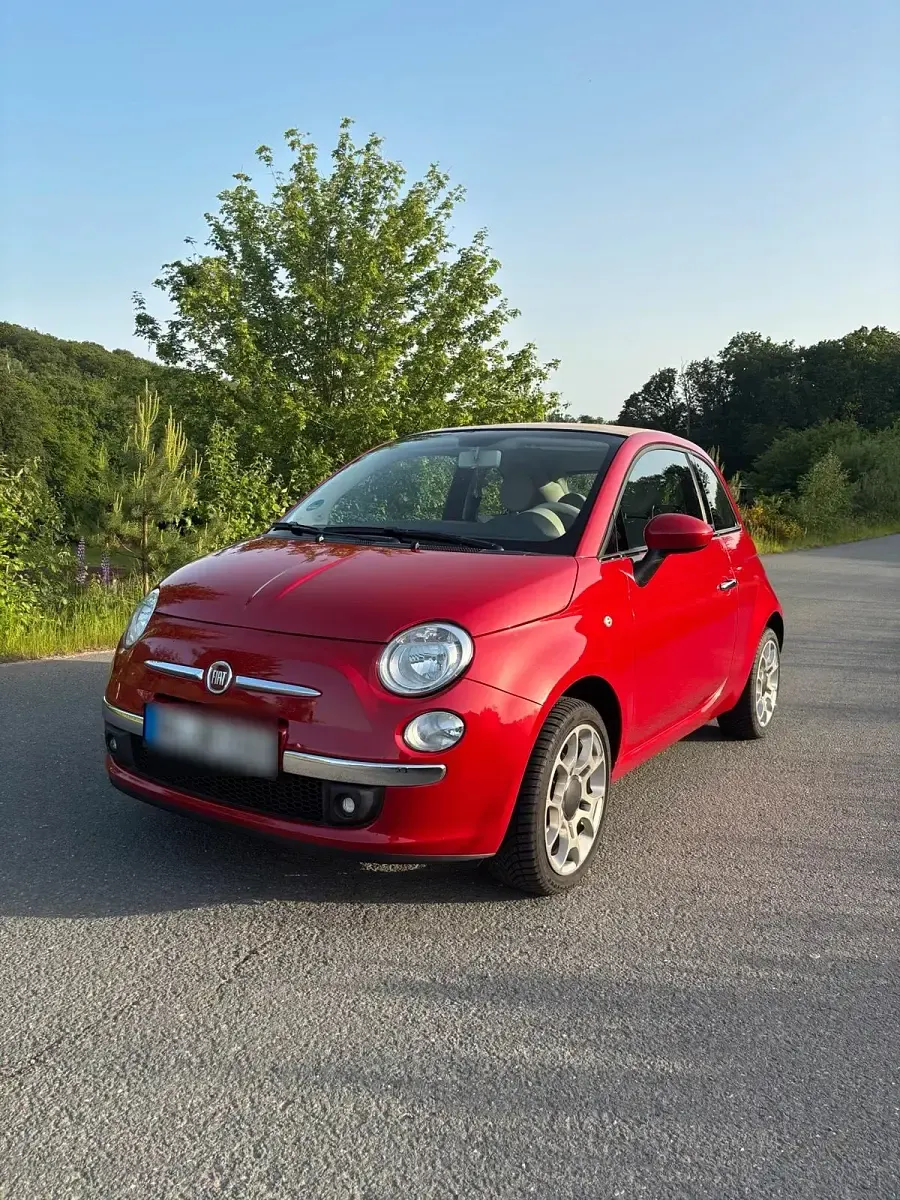 Gebraucht Fiat 500 100 PS (73 kW) 2010 Rot Cabrio