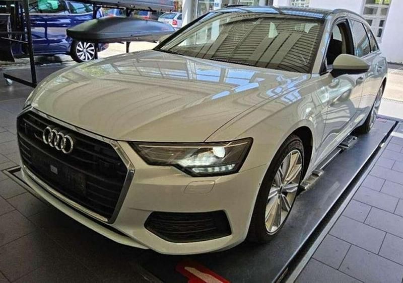 Gletscherweiß metallic Gebraucht 2022 Audi A6 Kombi | 37.450 € (Guter Preis) - Bild 1/1