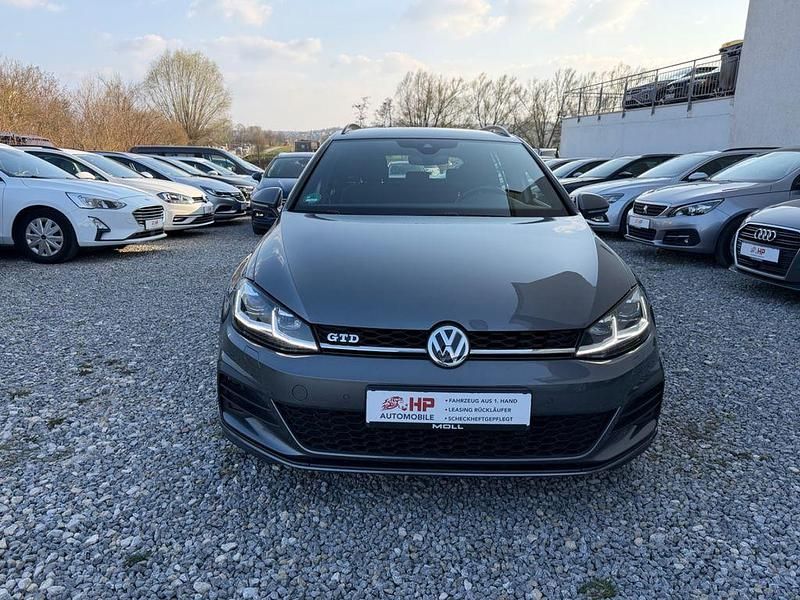Gebraucht VW Golf VII GTD 184 PS (135 kW) 2019 Indiumgrau Kombi