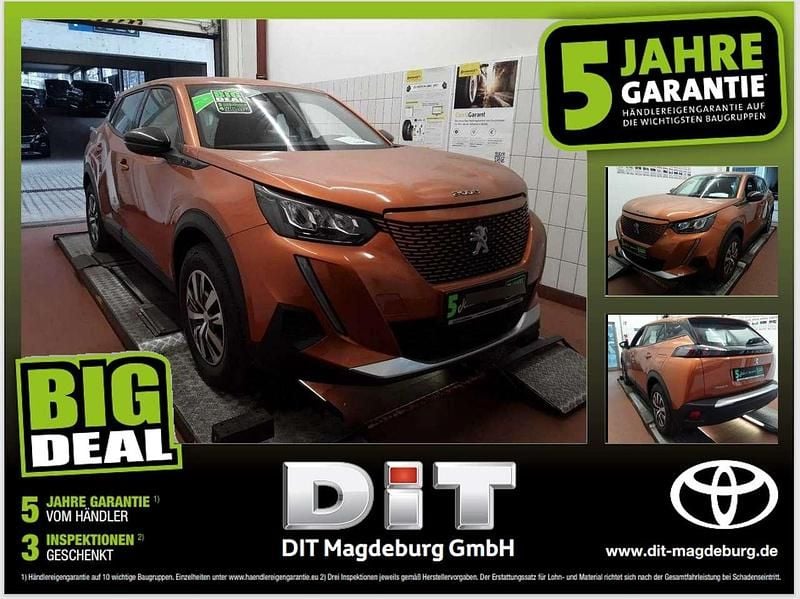 Gebraucht Peugeot e-2008 Active 100 kW (136 PS) 2023 Lackierung orange fusion/typ a SUV