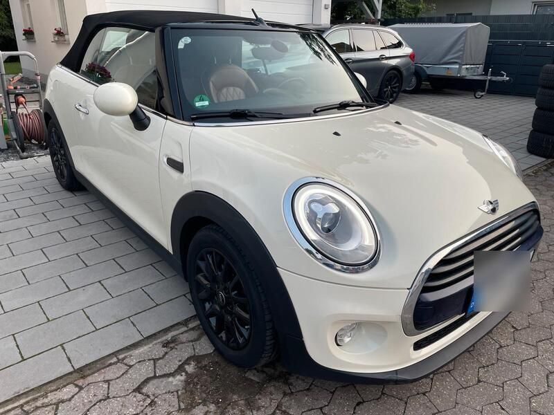 Weiß Gebraucht 2016 Mini Cooper D Cabriolet Cabrio | 12.000 € (Guter Preis) - Bild 1/4