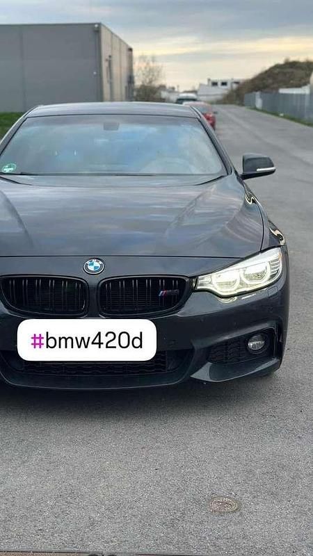 Schwarz Gebraucht 2015 BMW 420 Gran Coupé Sport Line Coupé | 19.000 € - Bild 1/4