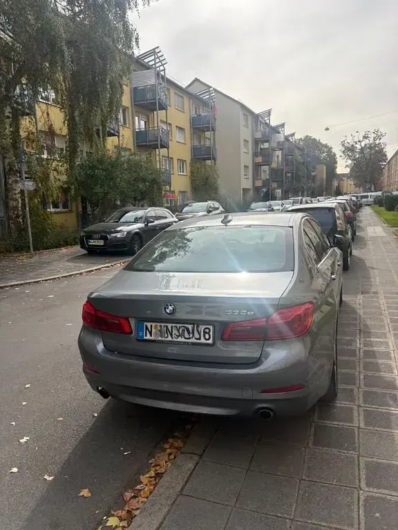 Używany BMW 530e iPerformance 252 KM (185 kW) 2017 Srebrny Sedan/Limuzyna