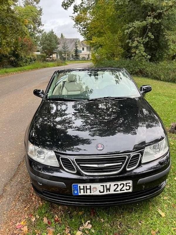 Gebraucht Saab 9-3 Cabriolet Vector 150 PS (110 kW) 2007 Schwarz Cabrio