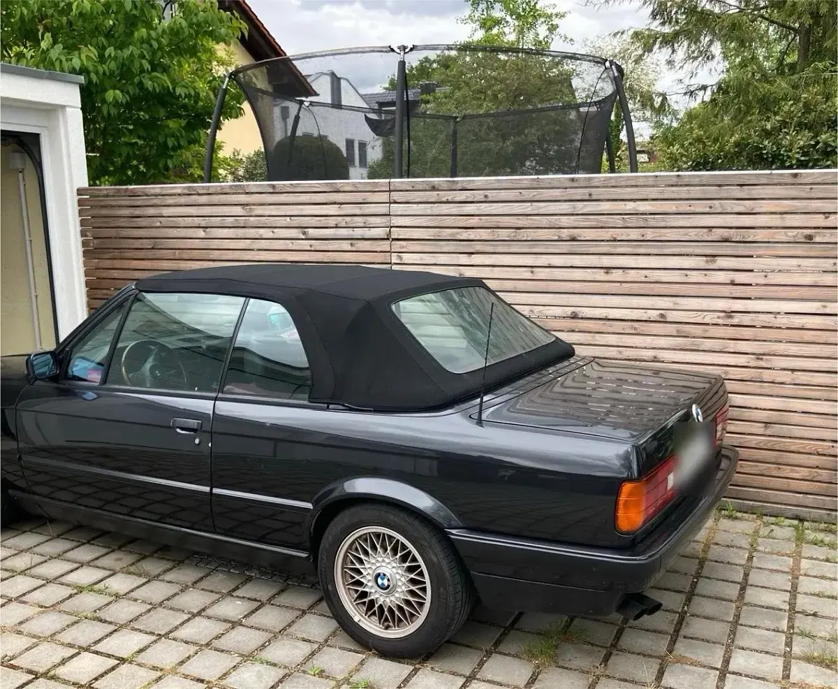 Gebraucht BMW 325 Cabriolet 170 PS (125 kW) 1991 Grau Cabrio