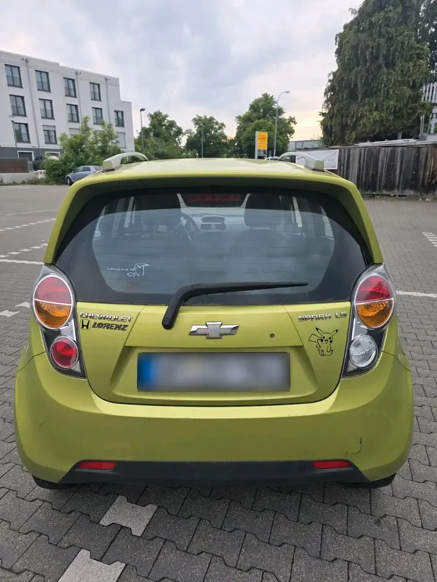 Gebraucht Chevrolet Spark 82 PS (60 kW) 2010 Grün Kleinwagen