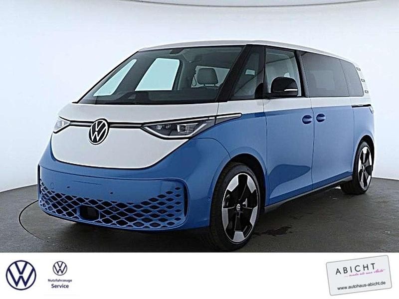 Candyweißmedium blue (blau) Gebraucht 2025 VW ID. Buzz Pro Van / Kleinbus | 64.950 € (Etwas zu teuer) - Bild 1/4