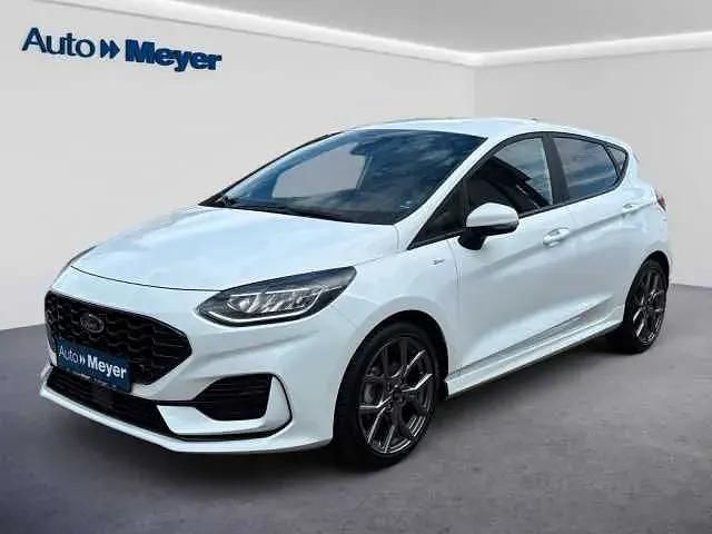 Weiß Gebraucht 2023 Ford Fiesta ST-Line Kleinwagen | 15.990 € (Fairer Preis) - Bild 1/4