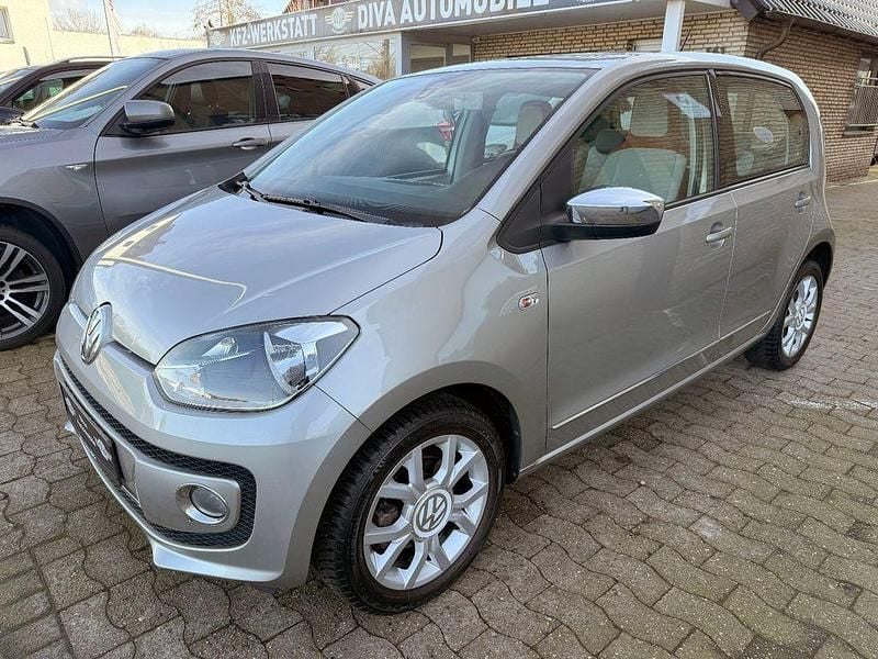 Silber Gebraucht 2014 VW up! high up! Kleinwagen | 10.999 € (Etwas zu teuer) - Bild 1/4