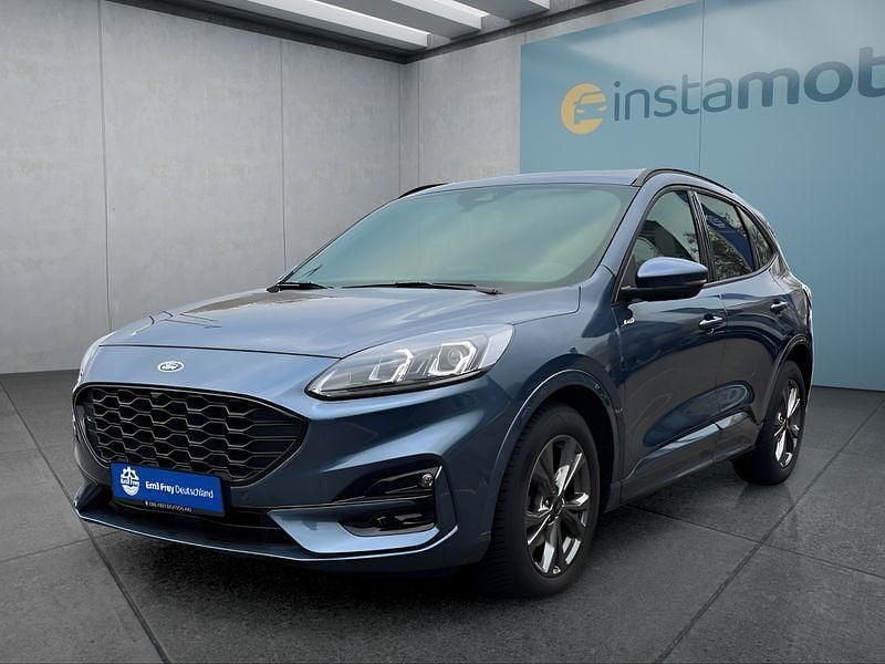 Blau Gebraucht 2023 Ford Kuga SUV | 26.849 € (Guter Preis) - Bild 1/4