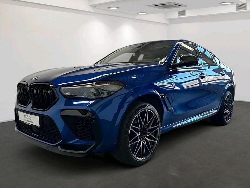 Blau Gebraucht 2021 BMW X6 M Competition Edition SUV | 79.990 € (Etwas zu teuer) - Bild 1/4