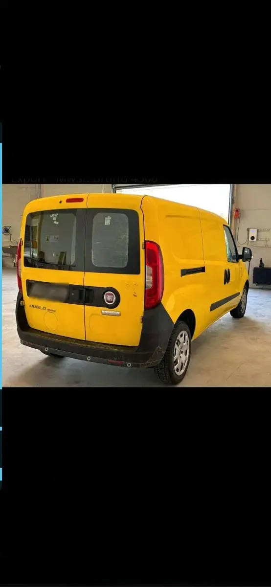 Gebraucht Fiat Doblò 90 PS (66 kW) 2015 Gelb Van / Kleinbus