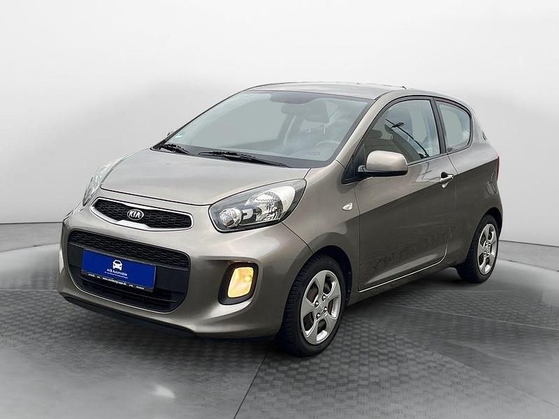 Gebraucht Kia Picanto Edition 7 67 PS (49 kW) 2015 Silber Kleinwagen