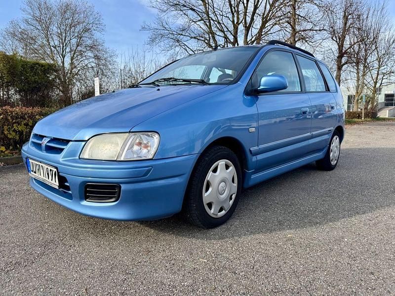 Blau Gebraucht 2002 Mitsubishi Space Star Comfort Edition Van / Kleinbus | 1.499 € (Fairer Preis) - Bild 1/4