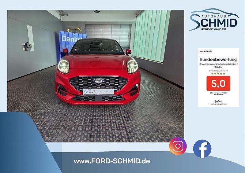 Rot Gebraucht 2024 Ford Puma Gen-E ST-Line X SUV | 27.990 € (Teuer) - Bild 1/4