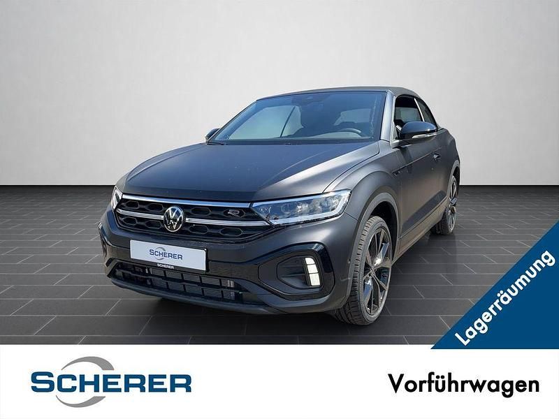 Andere farbe Gebraucht 2024 VW T-Roc Cabriolet R-line Edition Cabrio | 35.900 € (Fairer Preis) - Bild 1/4