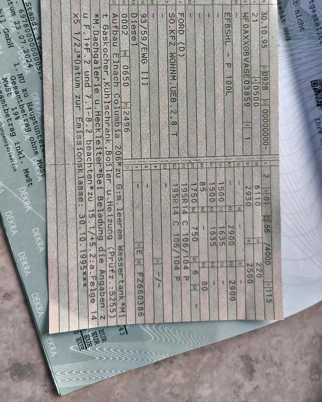 Second-hand Ford Transit 76 CP (55 kW) 1995 Alb