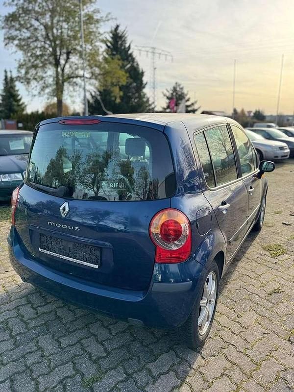 Gebraucht Renault Modus Dynamique 86 PS (63 kW) 2005 Blau odyssee Van / Kleinbus