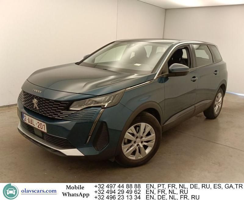 Blau Gebraucht 2021 Peugeot 5008 Van / Kleinbus | 17.908 € (Superpreis) - Bild 1/4