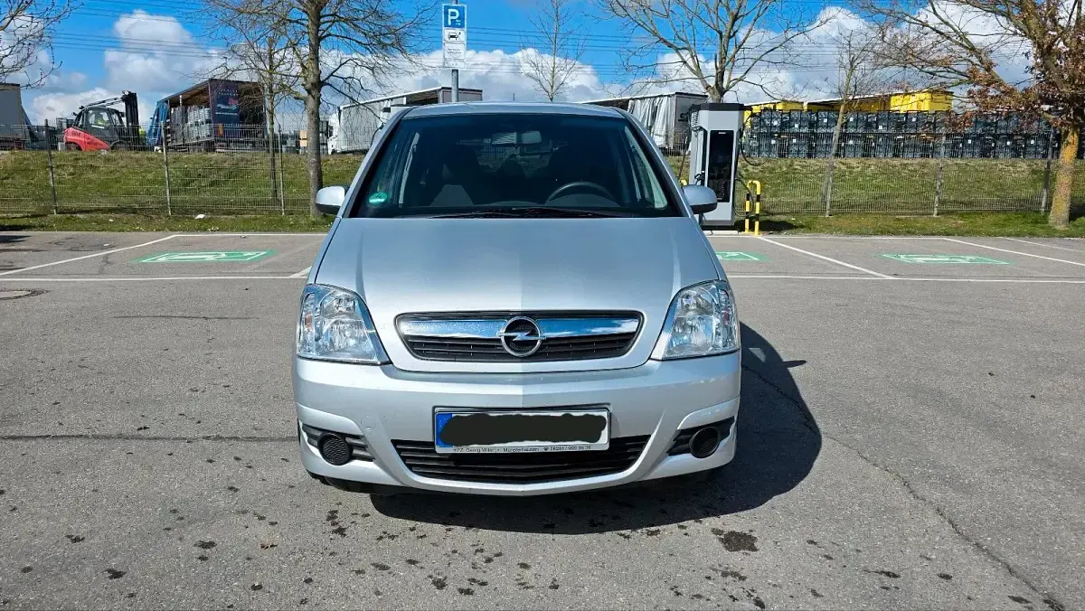 Gebraucht Opel Meriva Edition 105 PS (77 kW) 2006 Silber Van / Kleinbus