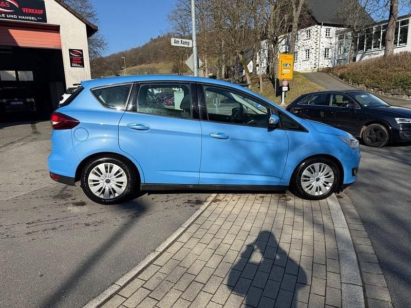 Gebraucht Ford C-MAX Cool & Connect 125 PS (91 kW) 2017 Blau Van / Kleinbus