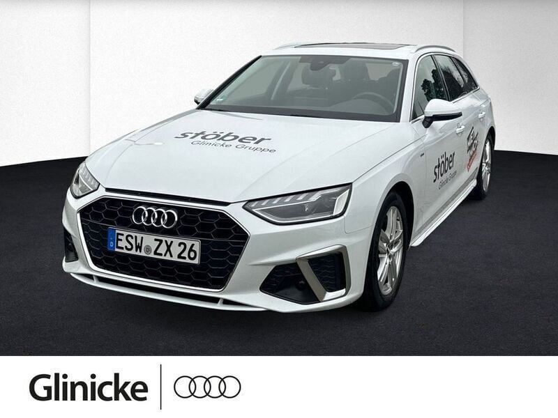 Weiß Gebraucht 2023 Audi A4 S-Line Kombi | 36.380 € (Fairer Preis) - Bild 1/4