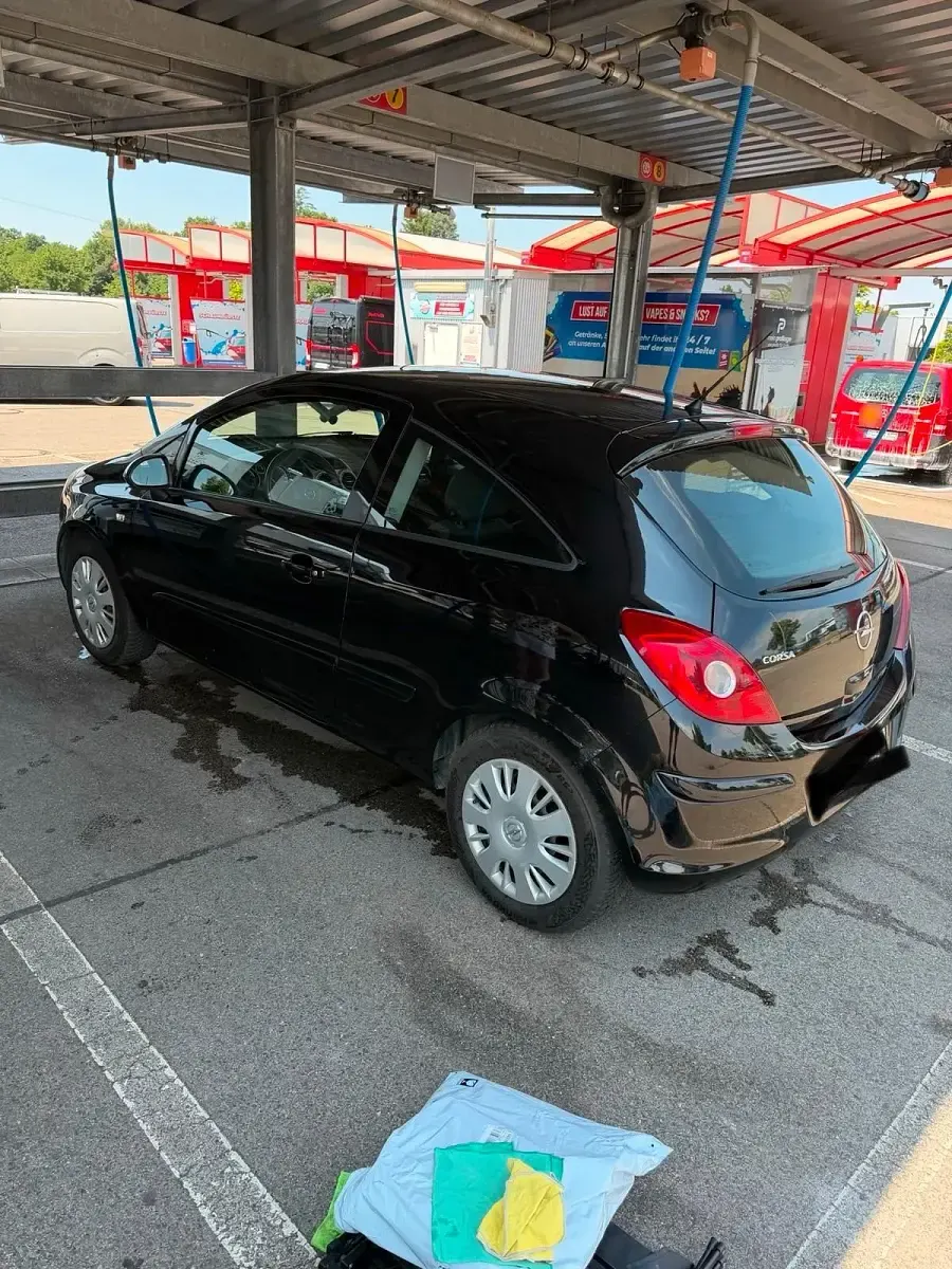 Gebraucht Opel Corsa 60 PS (44 kW) 2007 Schwarz Kleinwagen