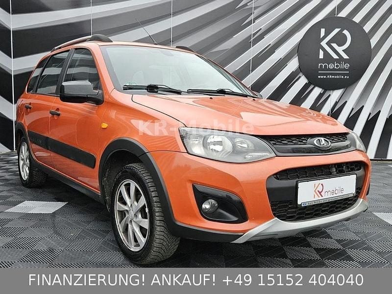 Second-hand Lada Kalina 98 CP (72 kW) 2017 Roșu Berlinǎ