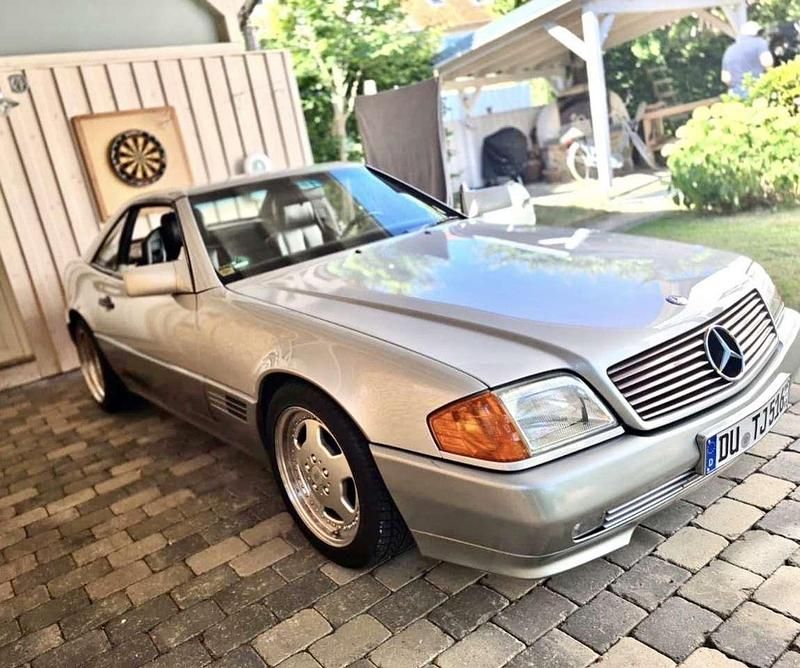 Gebraucht Mercedes SL300 190 PS (139 kW) 1992 Silber Cabrio