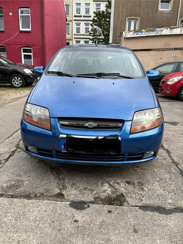 Blau Gebraucht 2007 Chevrolet Kalos Kleinwagen | 1.900 € - Bild 1/4