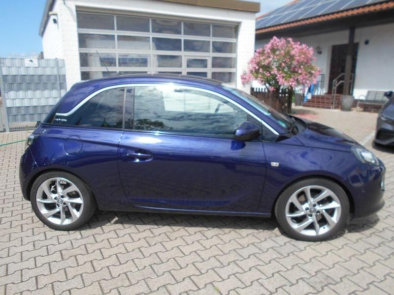 Ocean blue (perl) Gebraucht 2016 Opel Adam Slam Kleinwagen | 8.100 € (Guter Preis) - Bild 1/4