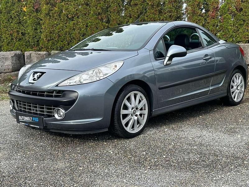Gebraucht Peugeot 207 Sport 150 PS (110 kW) 2007 Lack grau thorium/metallic Cabrio