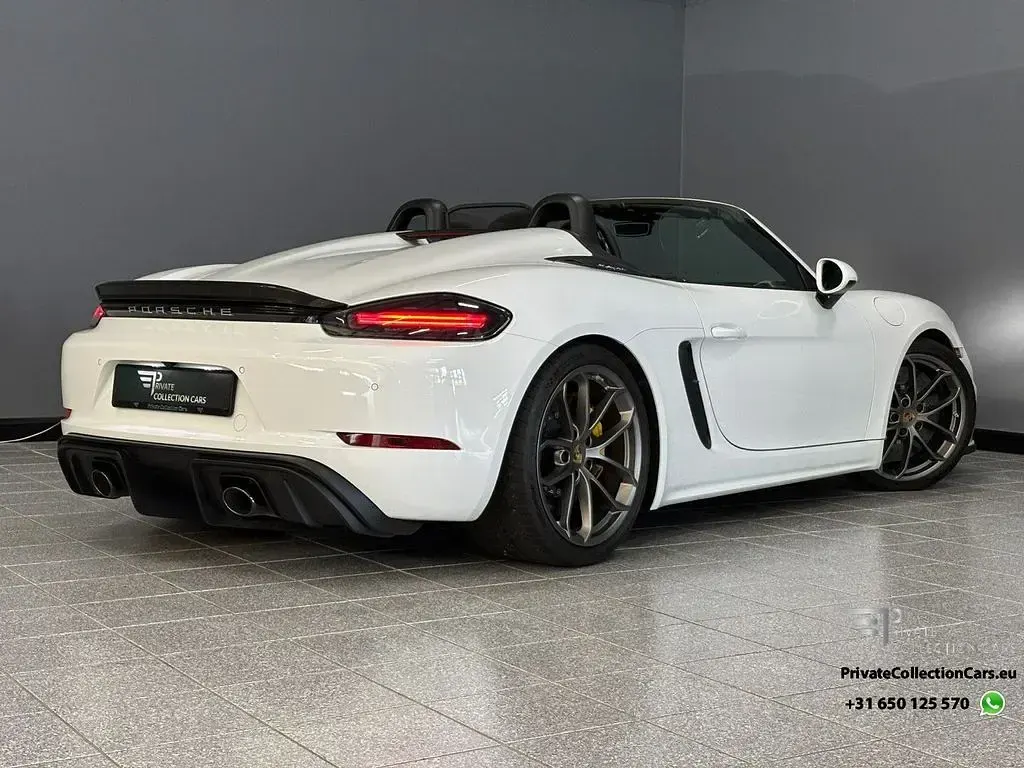 Gebraucht Porsche 718 Spyder 420 PS (308 kW) 2021 Weiß Cabrio