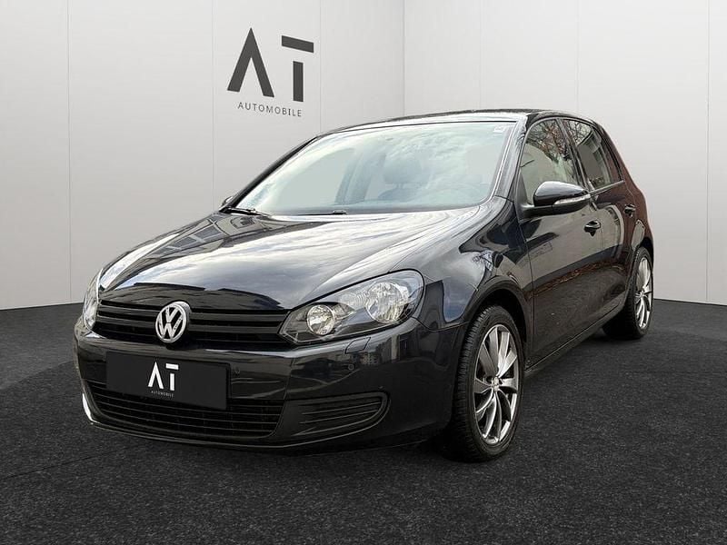 Schwarz Gebraucht 2009 VW Golf VI Trendline Limousine | 3.490 € (Superpreis) - Bild 1/4