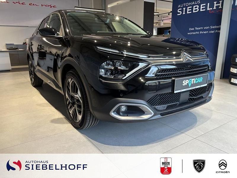 Gebraucht Citroën C4 PureTech 131 PS (96 kW) 2023 Perlanera schwarz Limousine