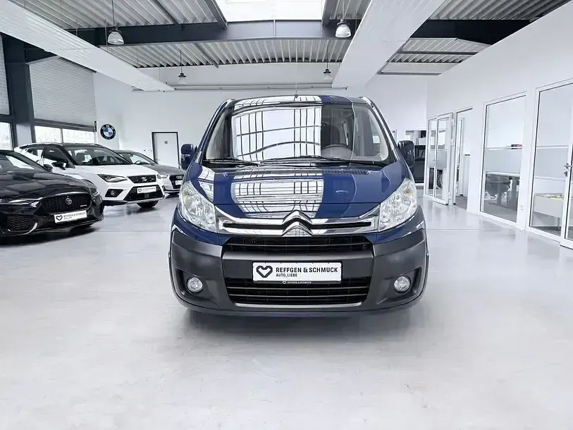 Gebraucht Citroën Jumpy 128 PS (94 kW) 2014 Blau Van / Kleinbus