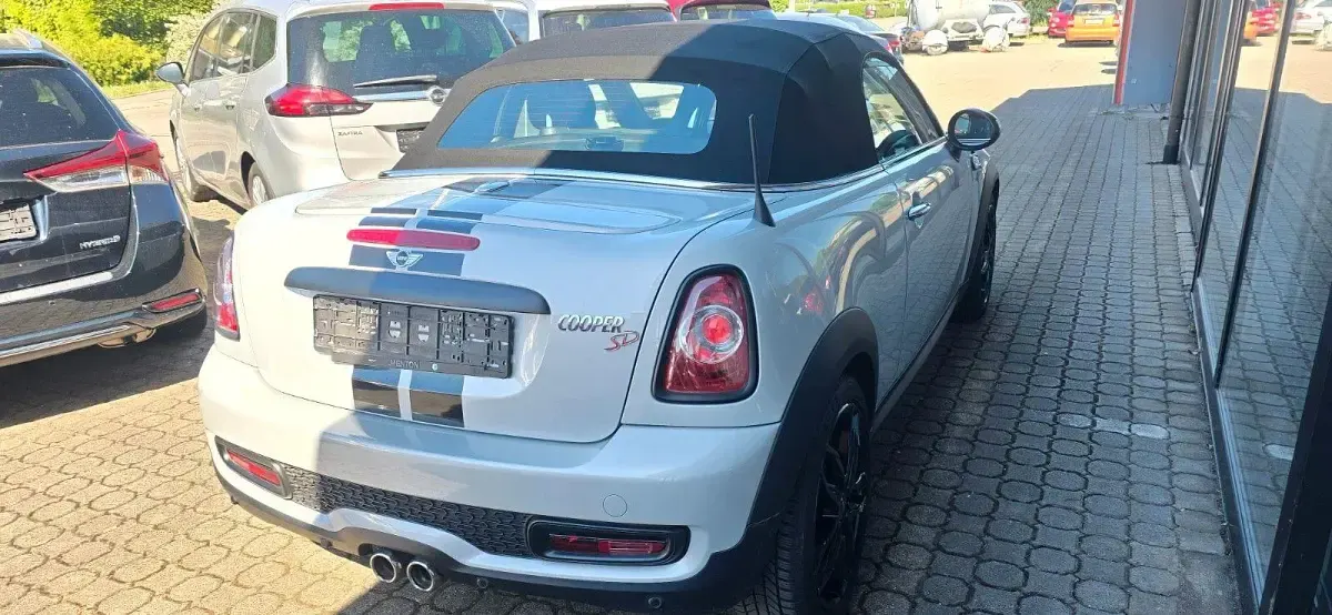 Gebraucht Mini Cooper SD Cabriolet 143 PS (105 kW) 2013 Silber Cabrio