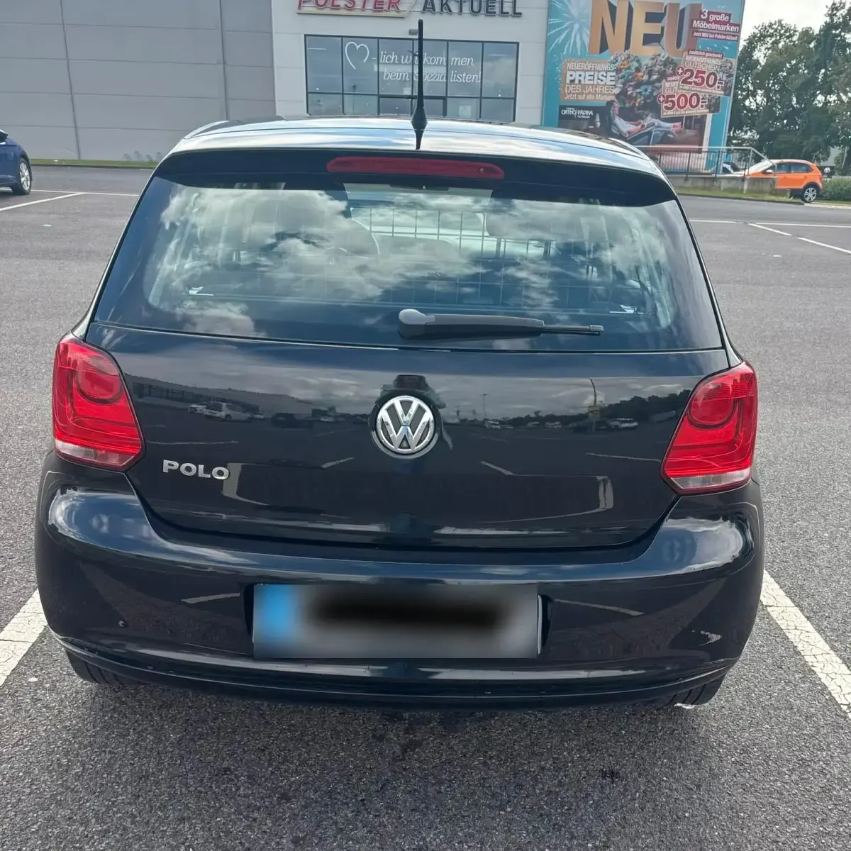 Gebraucht VW Polo 69 PS (50 kW) 2011 Schwarz Kleinwagen