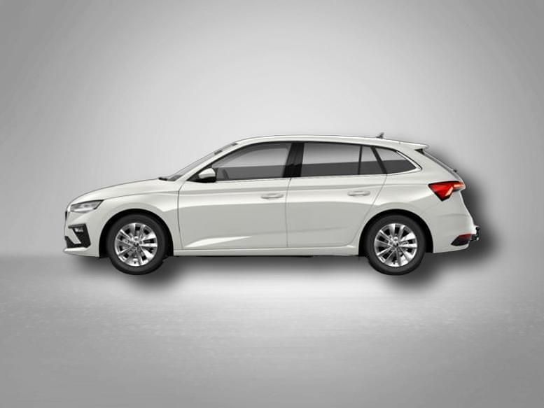 Neu Skoda Scala Selection 116 PS (85 kW) 2025 Moonweiß metallic Kleinwagen