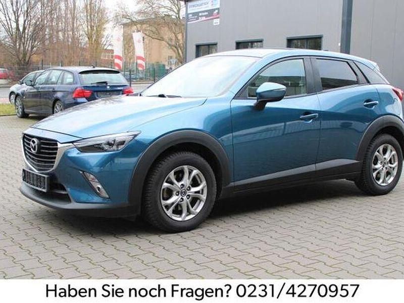 Gebraucht Mazda CX-3 Exclusive-Line 120 PS (88 kW) 2017 Blau SUV