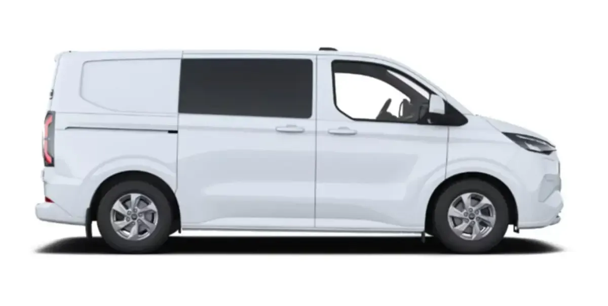 Neu Ford E-Transit Limited 100 kW (136 PS) 2026 Frozen white Van